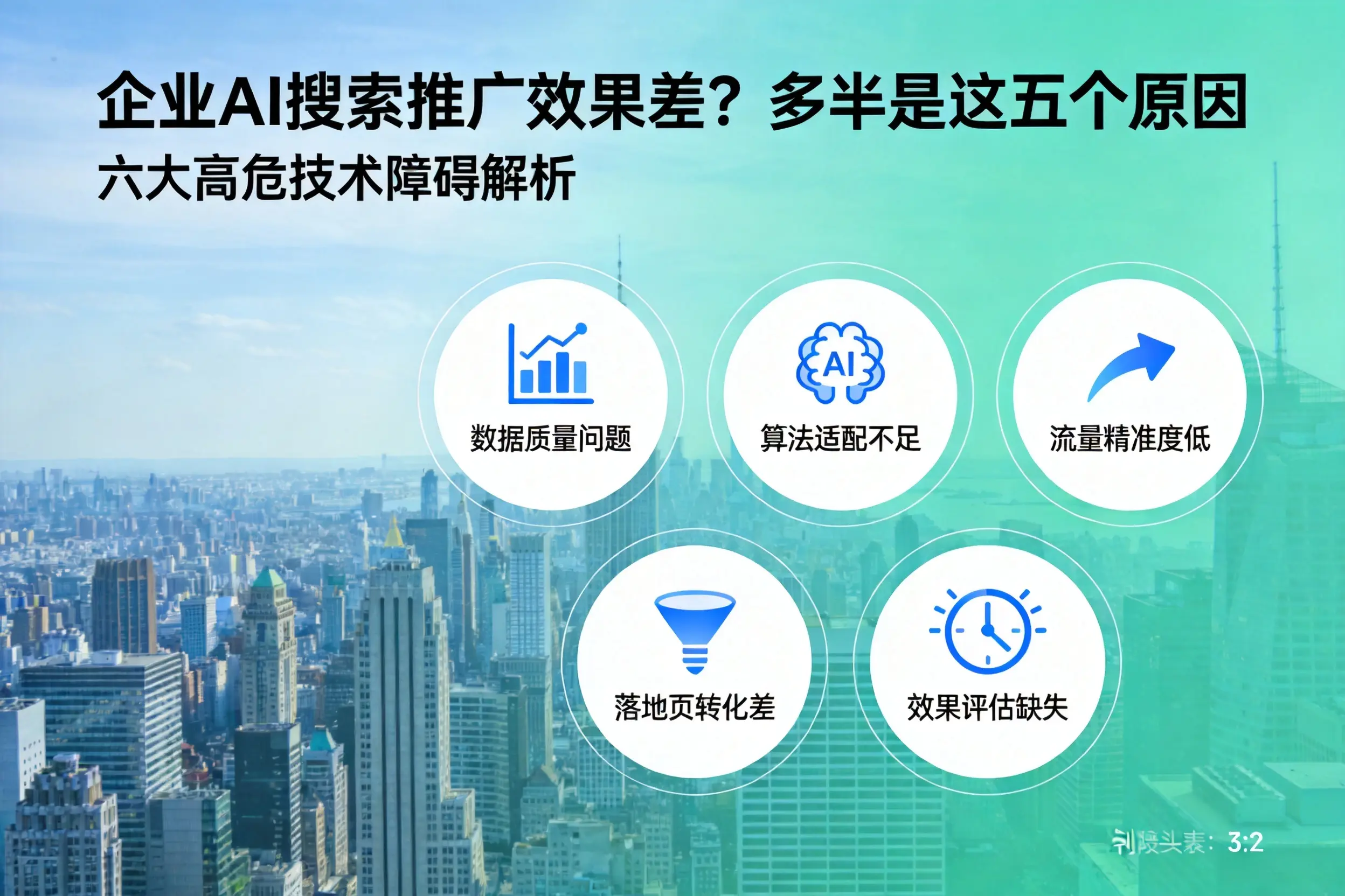 江津企业AI搜索推广效果差？多半是这五个原因